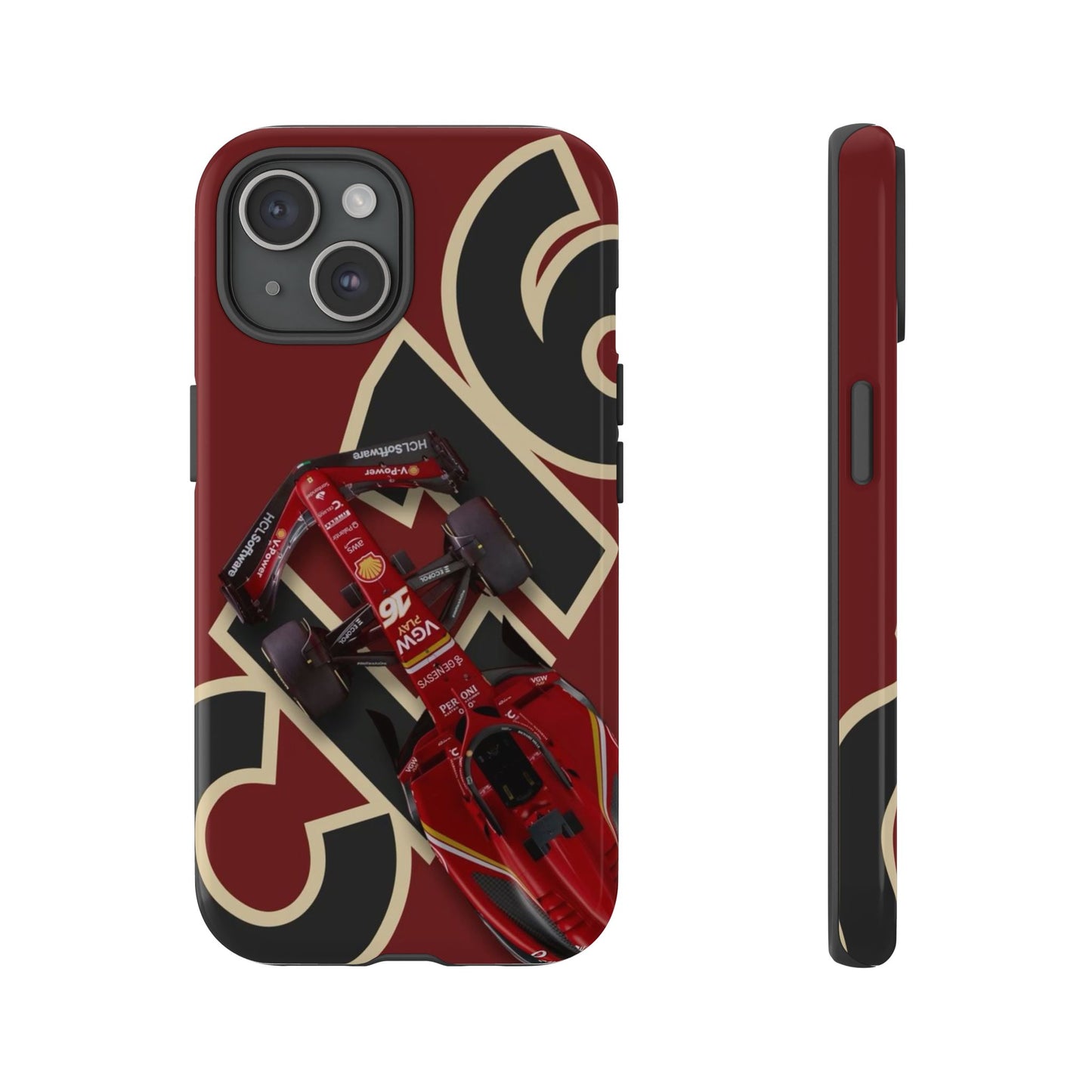 Charles Leclerc Iphone Case
