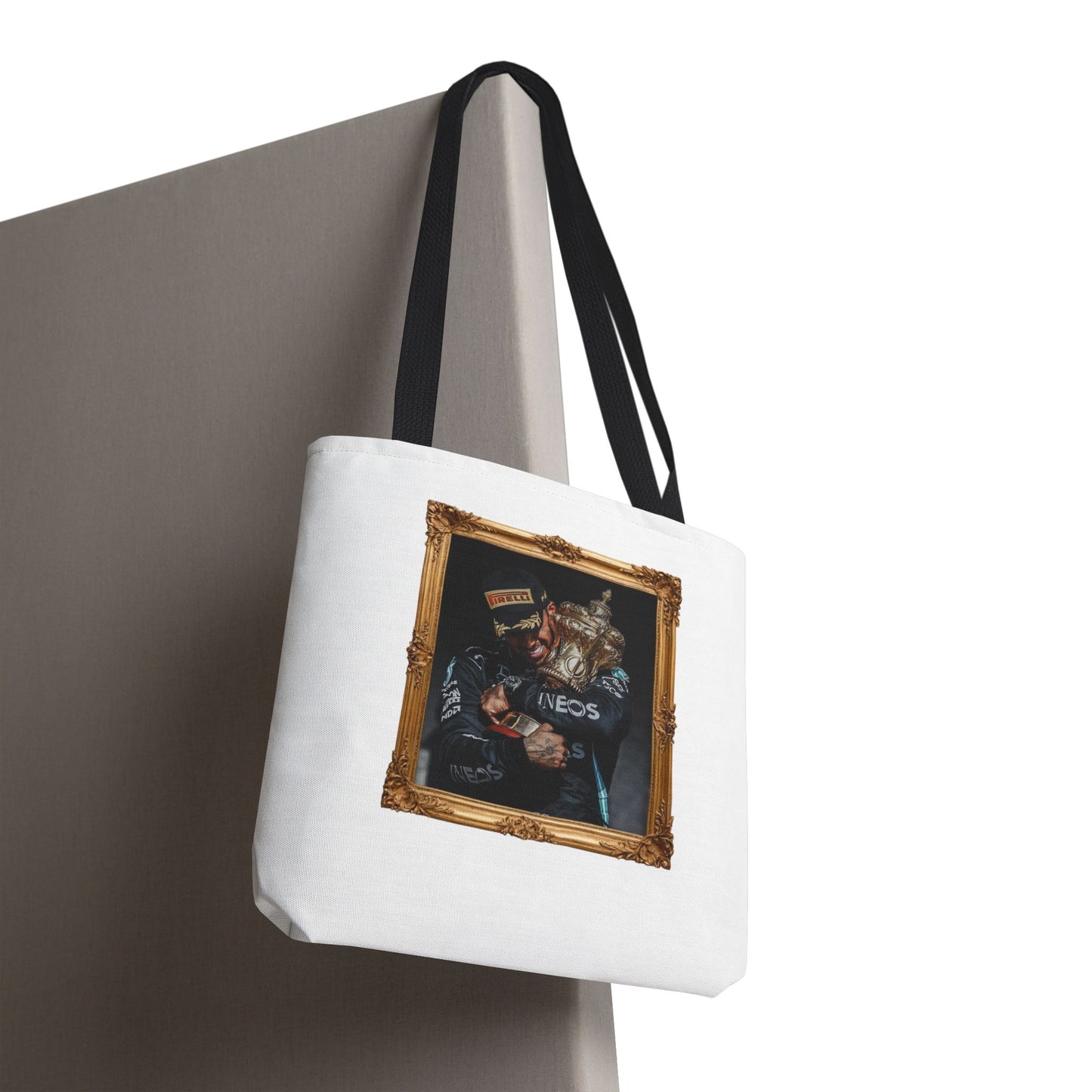 Lewis Hamilton Tote Bag (White Edition)