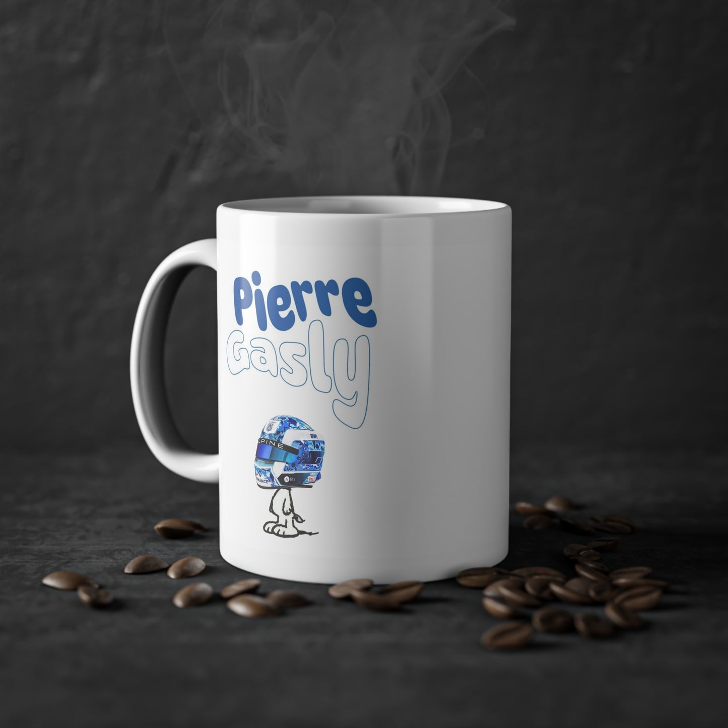 Pierre Gasly Helmet Mug