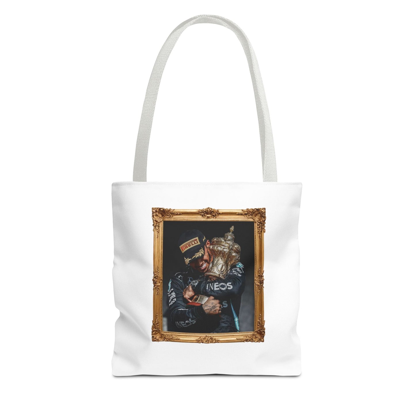 Lewis Hamilton Tote Bag (White Edition)