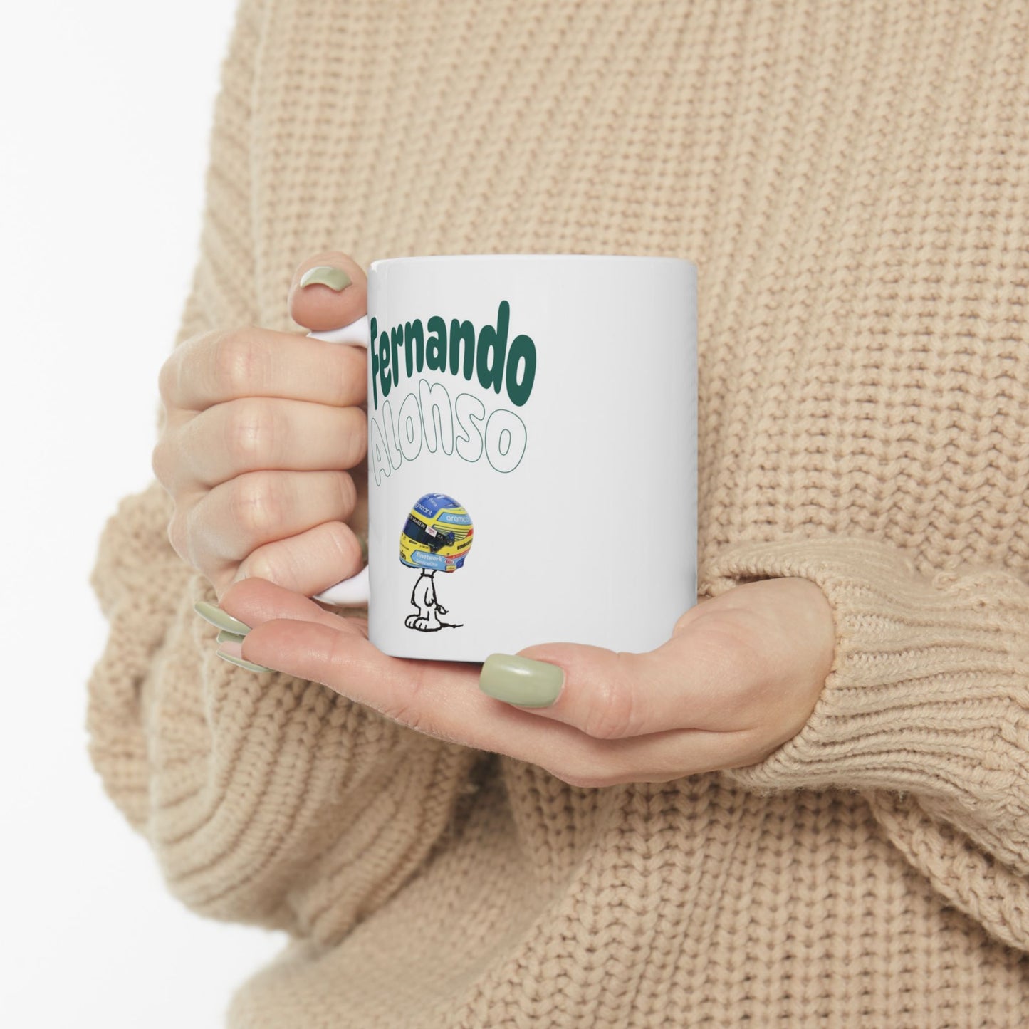 Fernando Alonso Helmet Mug