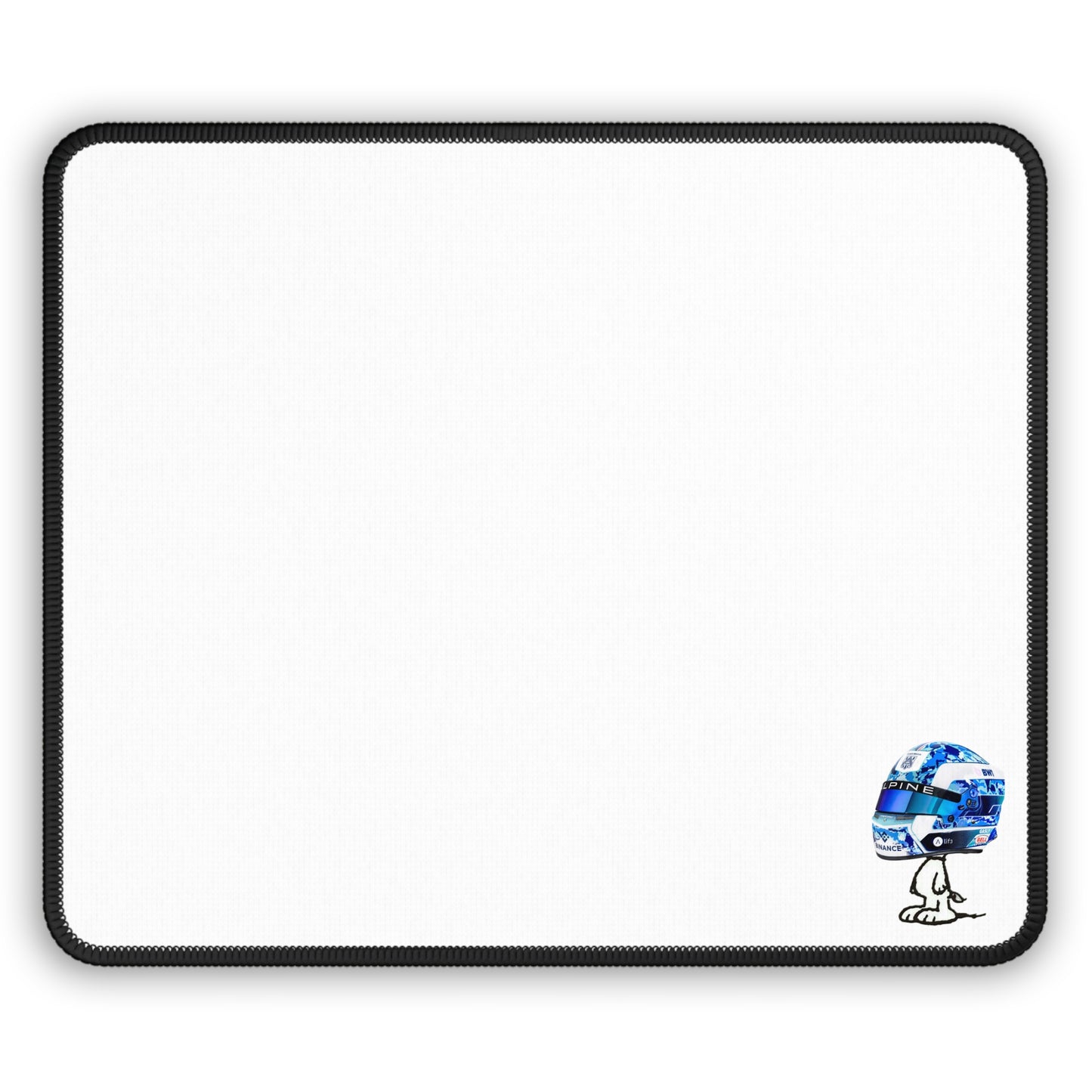 Pierre Gasly Helmet Mouse Pad