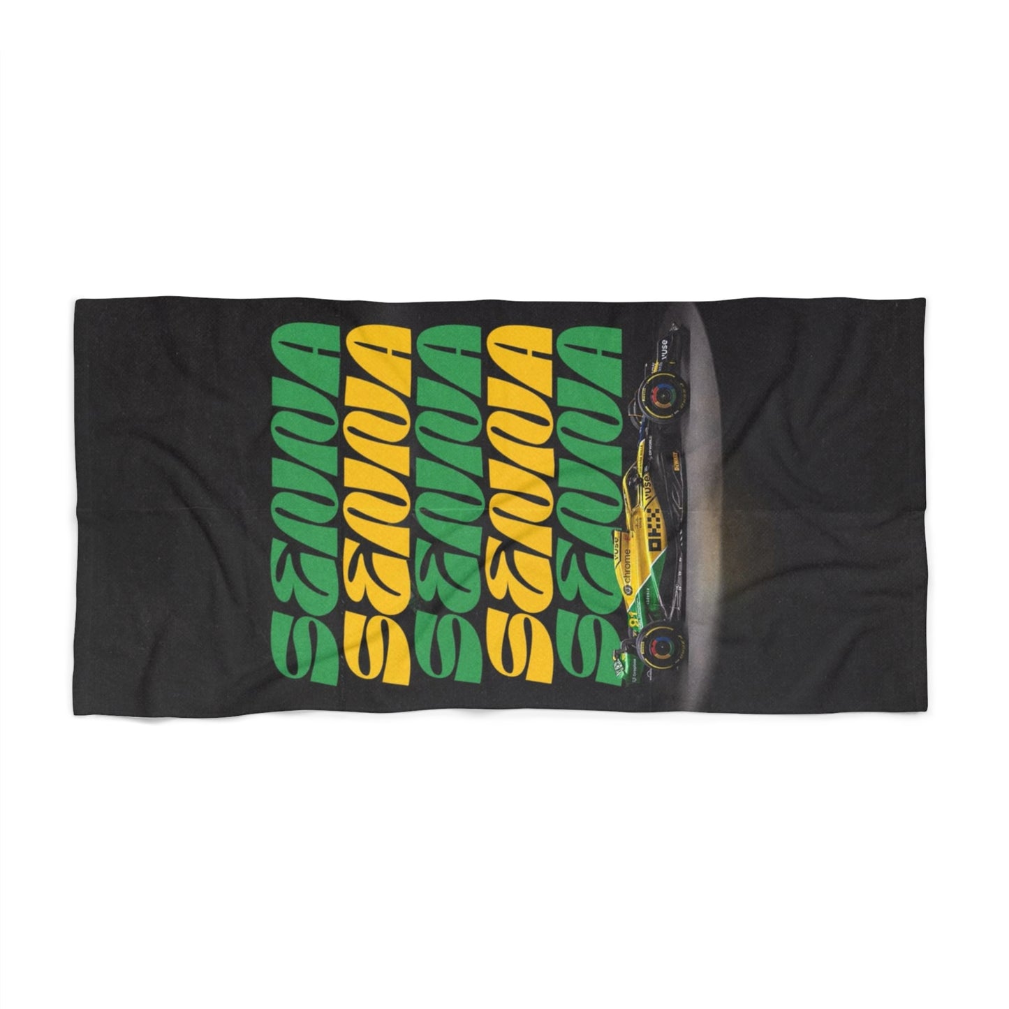 Ayrton Senna Beach Towel