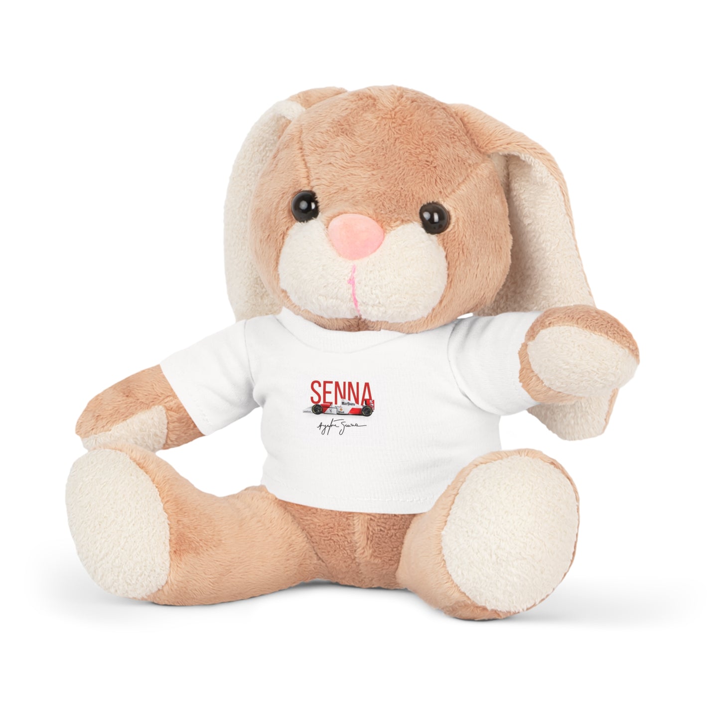 Ayrton Senna Tribute Plush Toy – With Removable T-Shirt