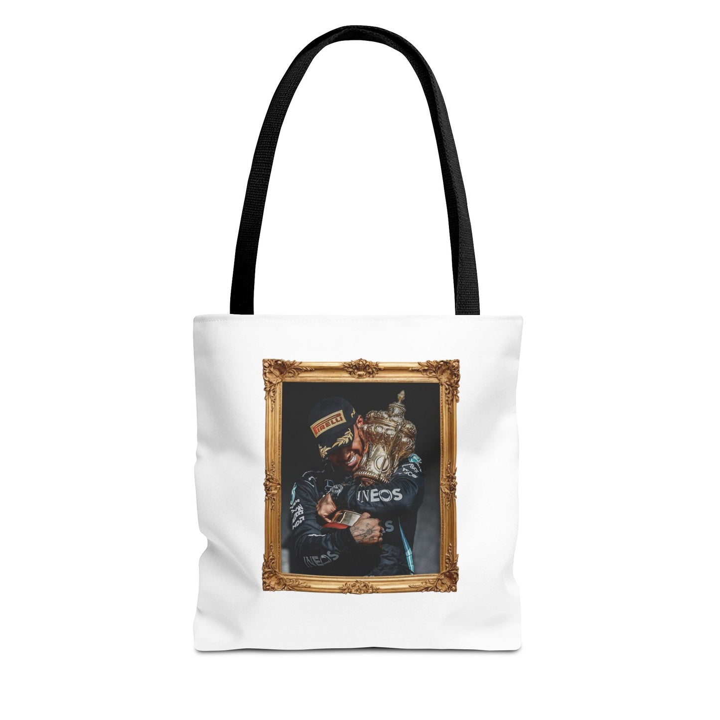 Lewis Hamilton Tote Bag (White Edition)