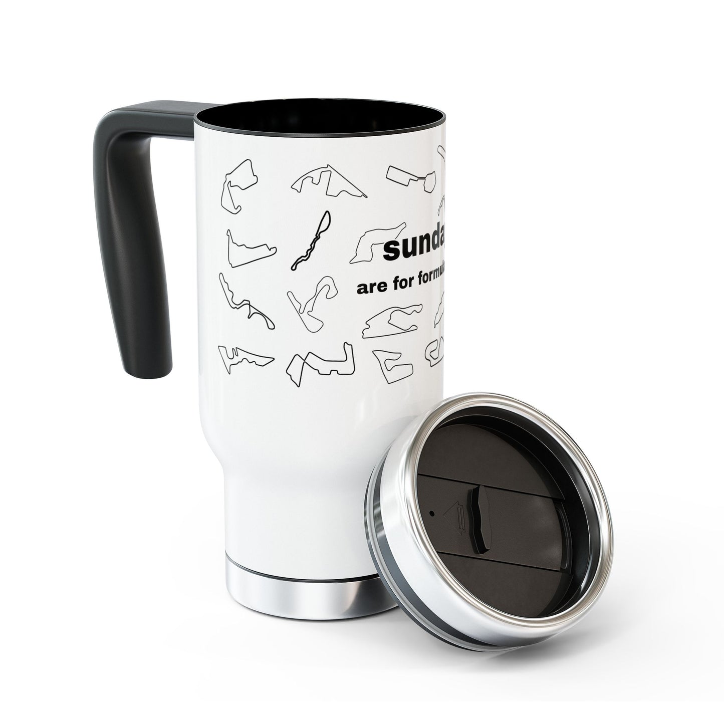 Travel Mug "Sundays are for Formula 1"