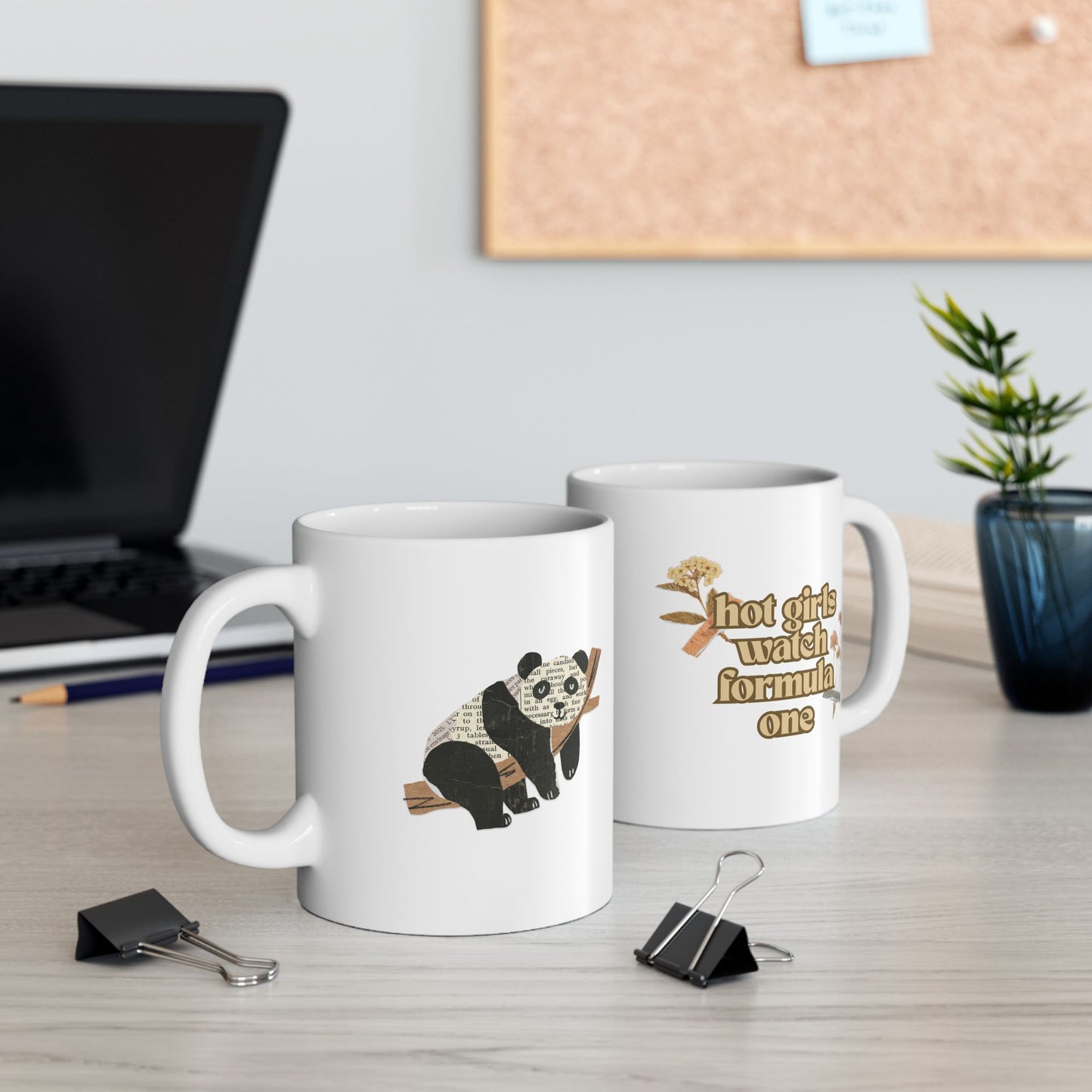 "Hot Girls Watch Formula 1" Mug