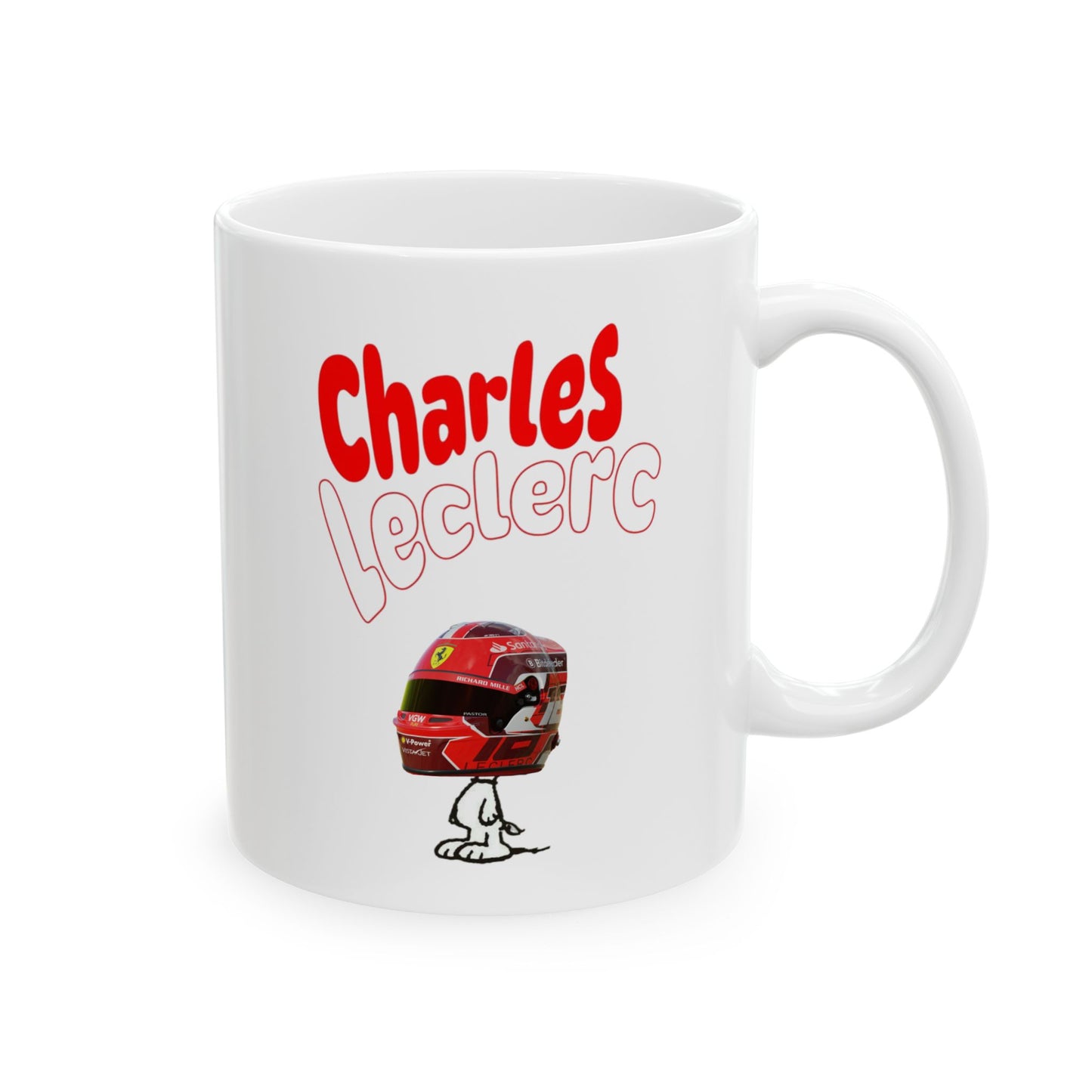 Charles Leclerc Helmet Mug