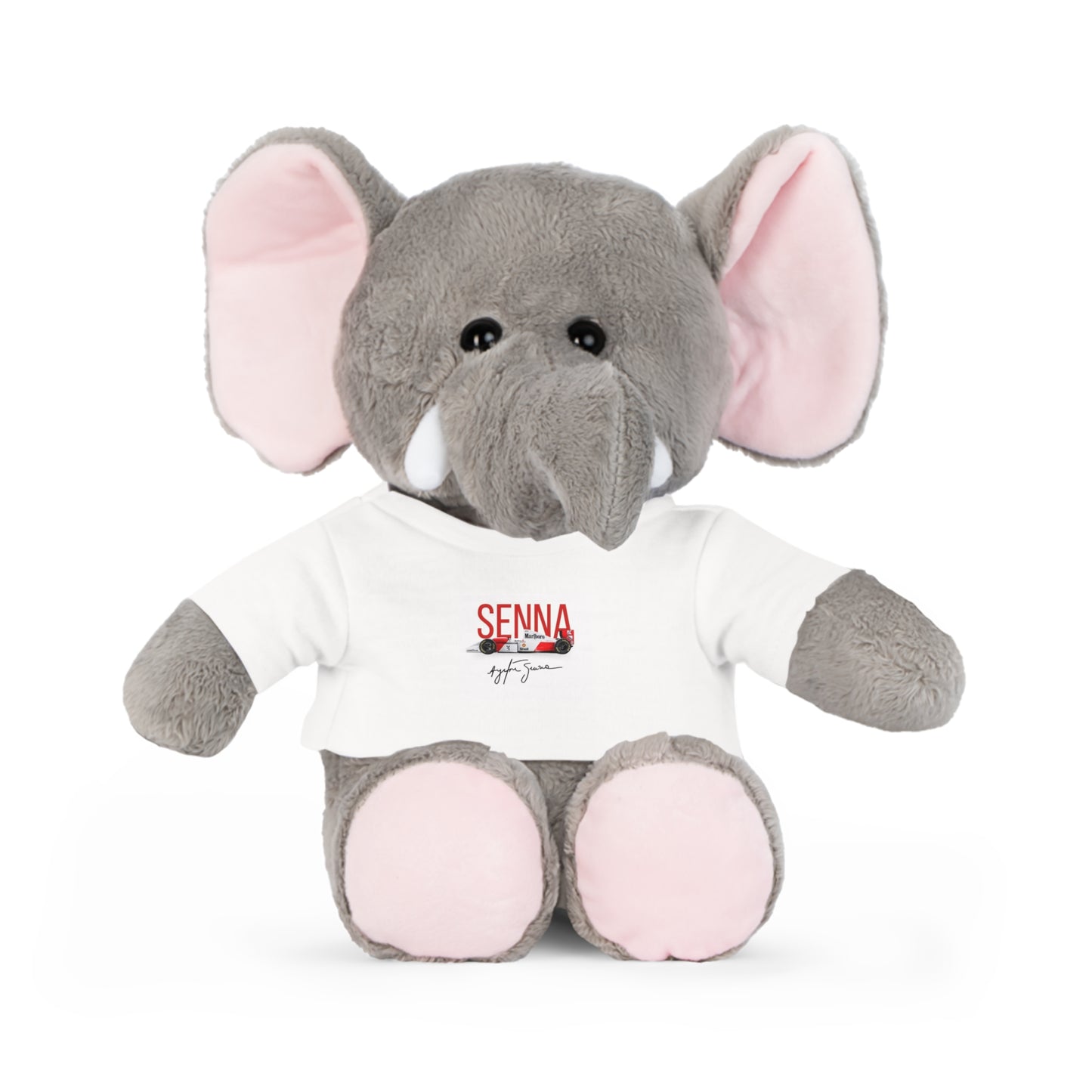 Ayrton Senna Tribute Plush Toy – With Removable T-Shirt