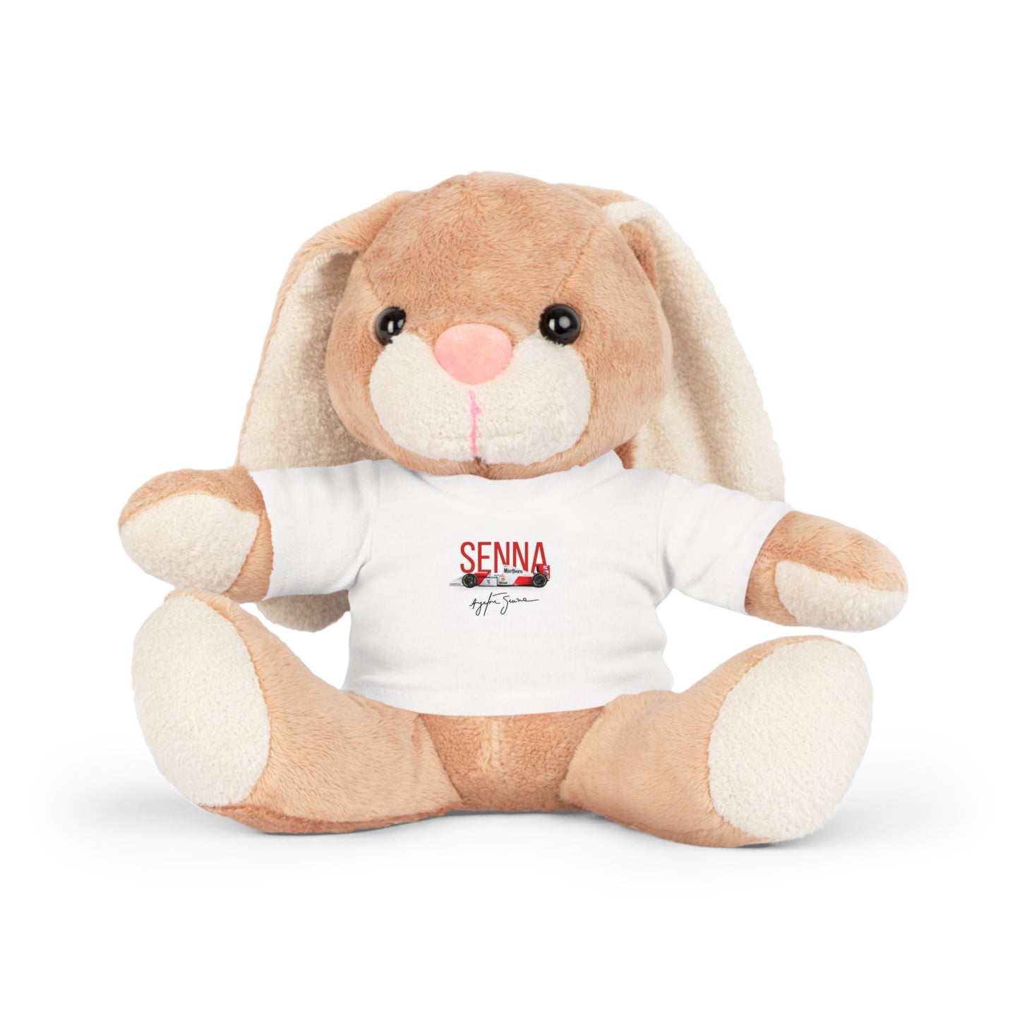 Ayrton Senna Tribute Plush Toy – With Removable T-Shirt