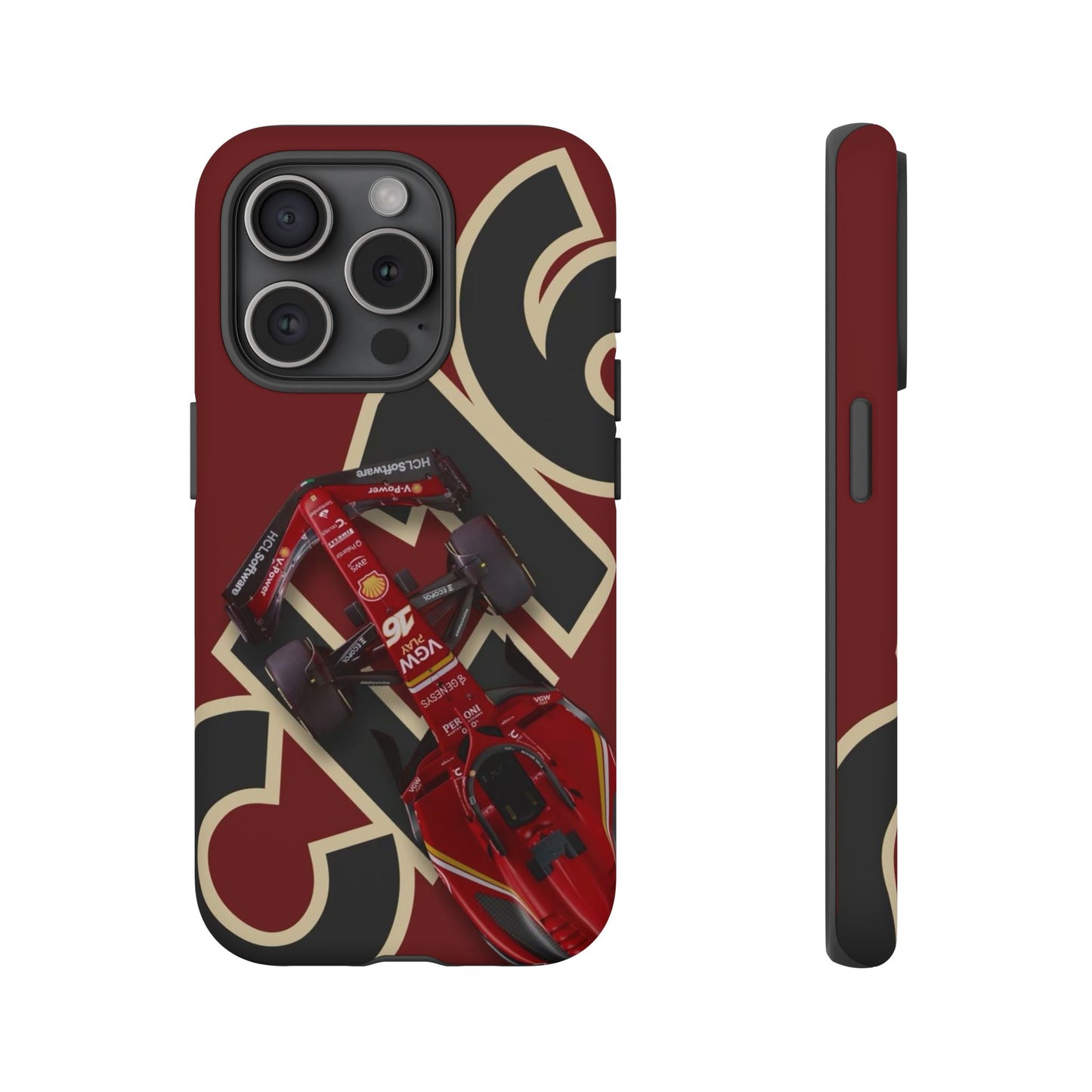 Charles Leclerc Iphone Case