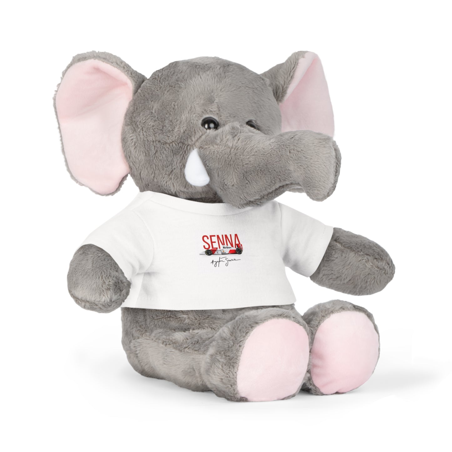 Ayrton Senna Tribute Plush Toy – With Removable T-Shirt