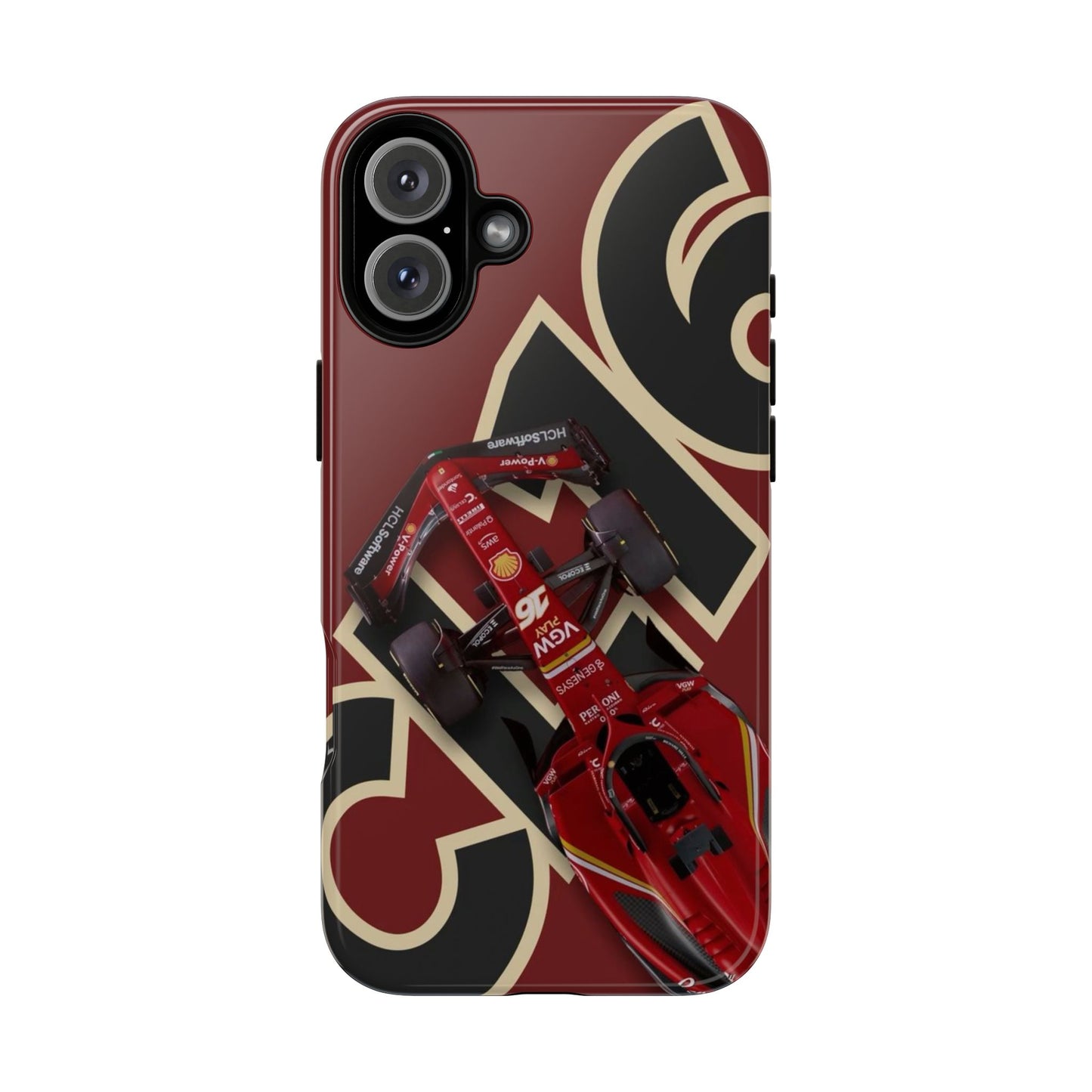 Charles Leclerc Iphone Case