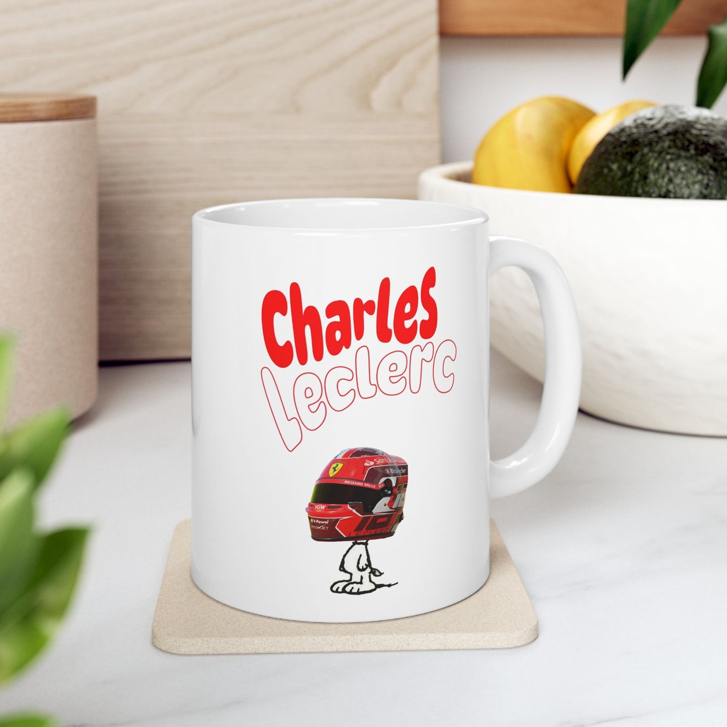Charles Leclerc Helmet Mug