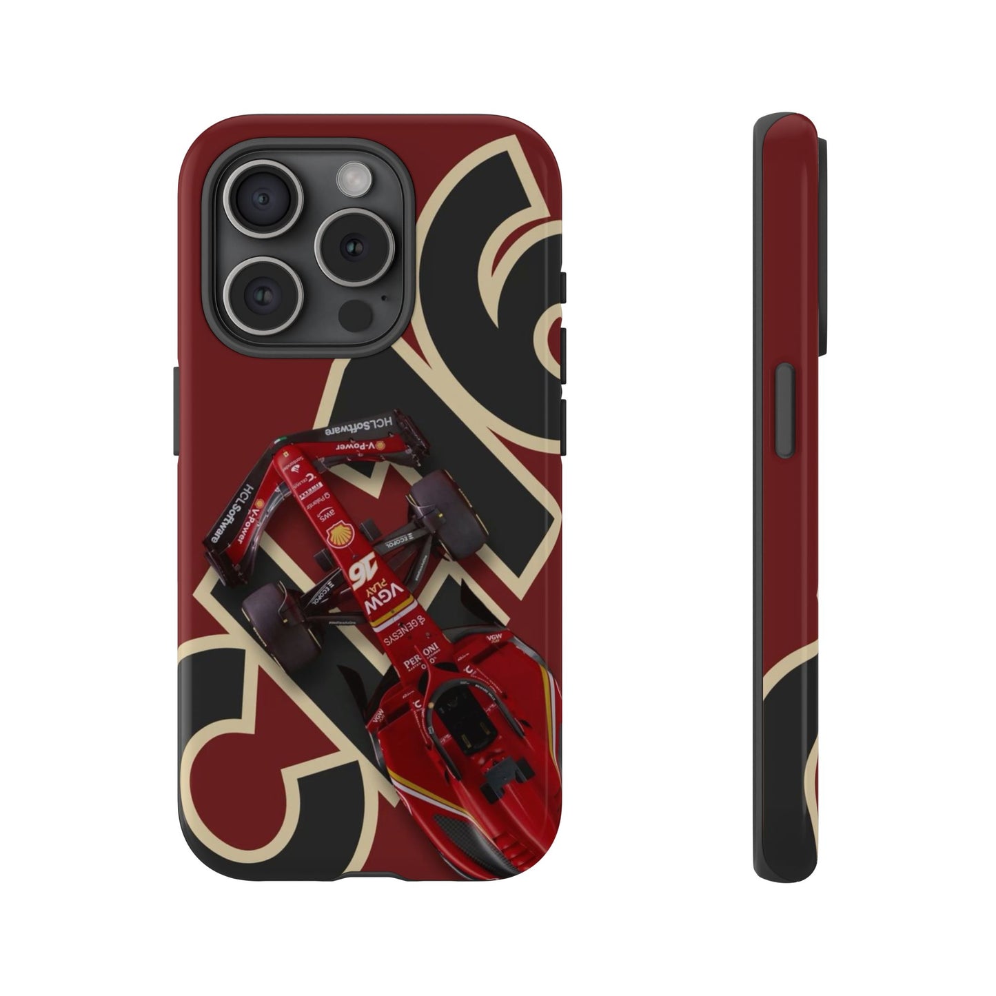Charles Leclerc Iphone Case