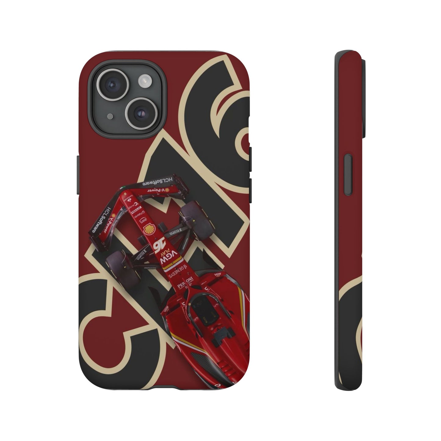 Charles Leclerc Iphone Case