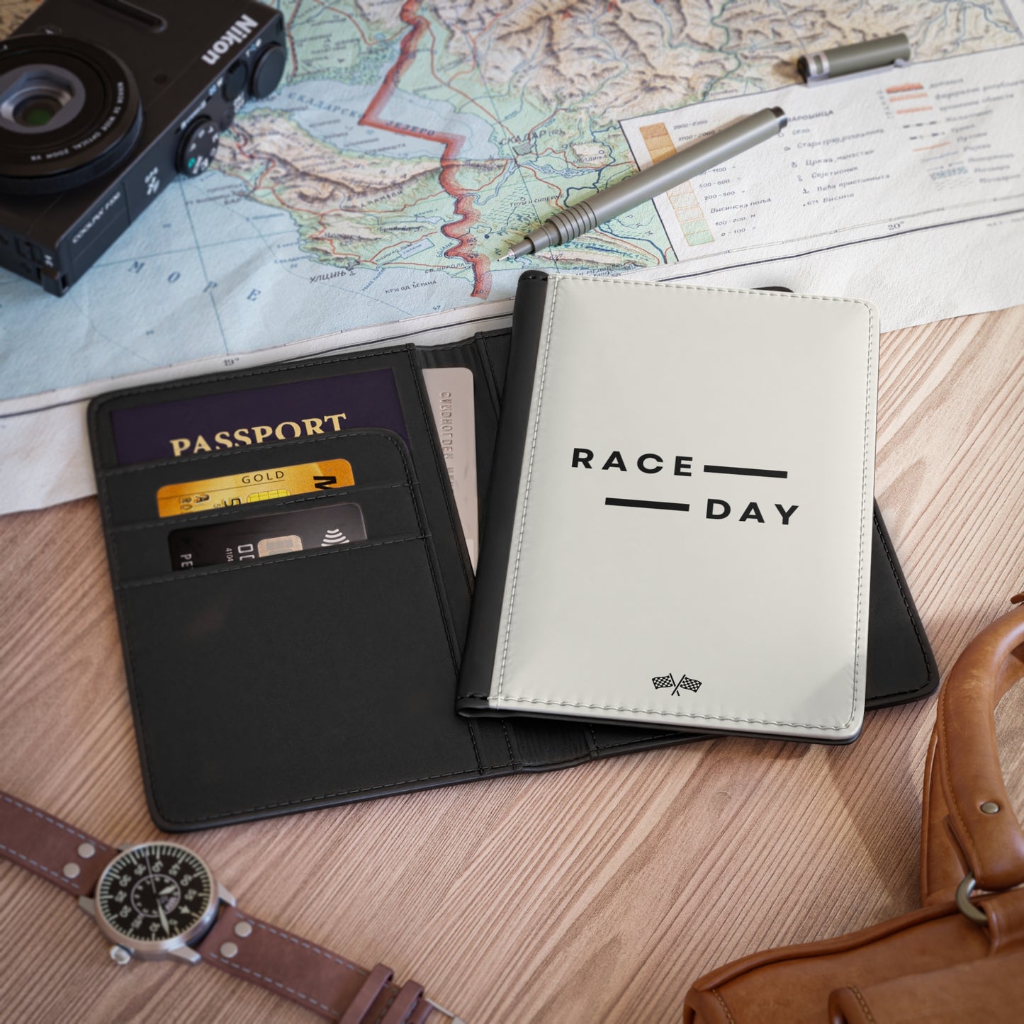 "Race Day" Passport Cover