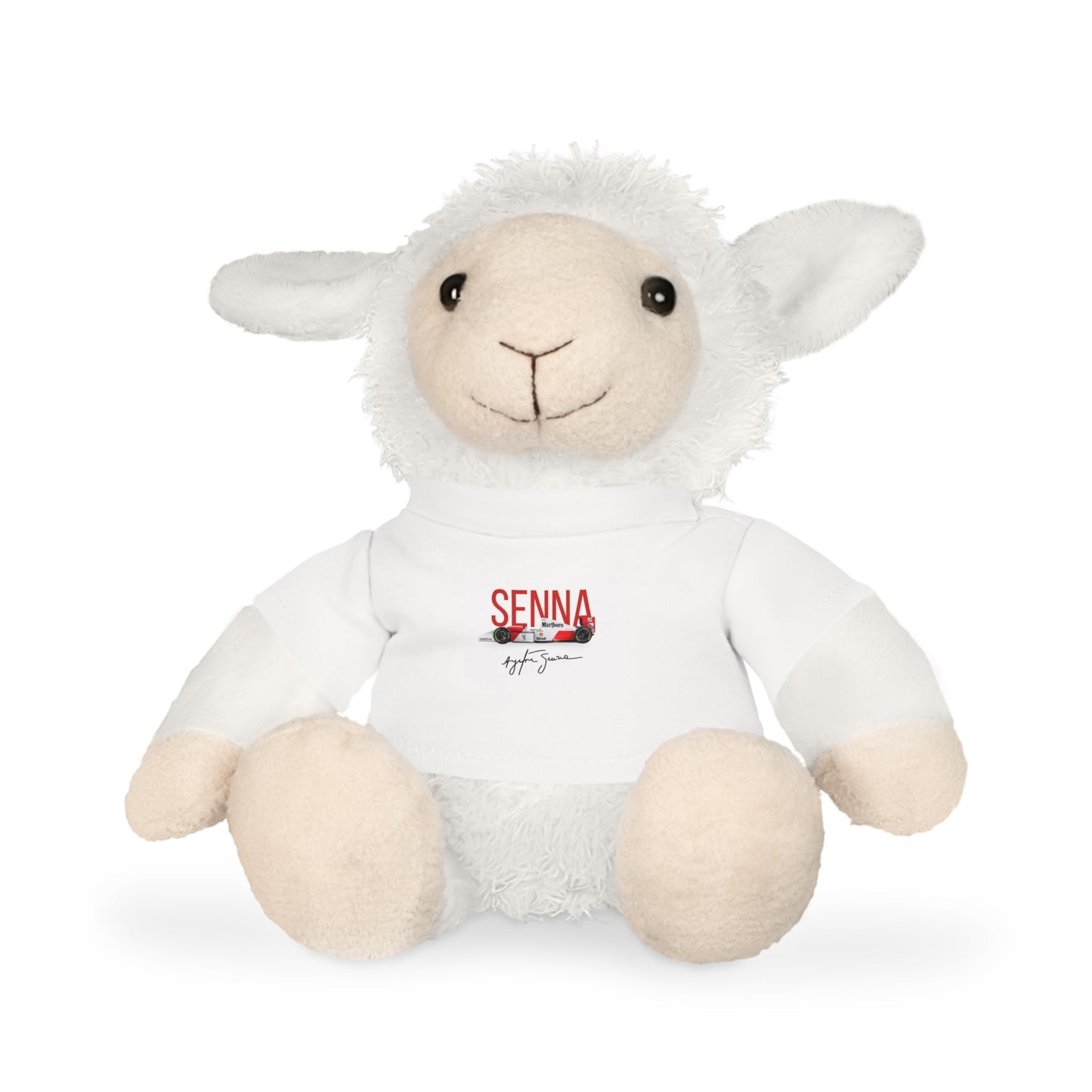 Ayrton Senna Tribute Plush Toy – With Removable T-Shirt