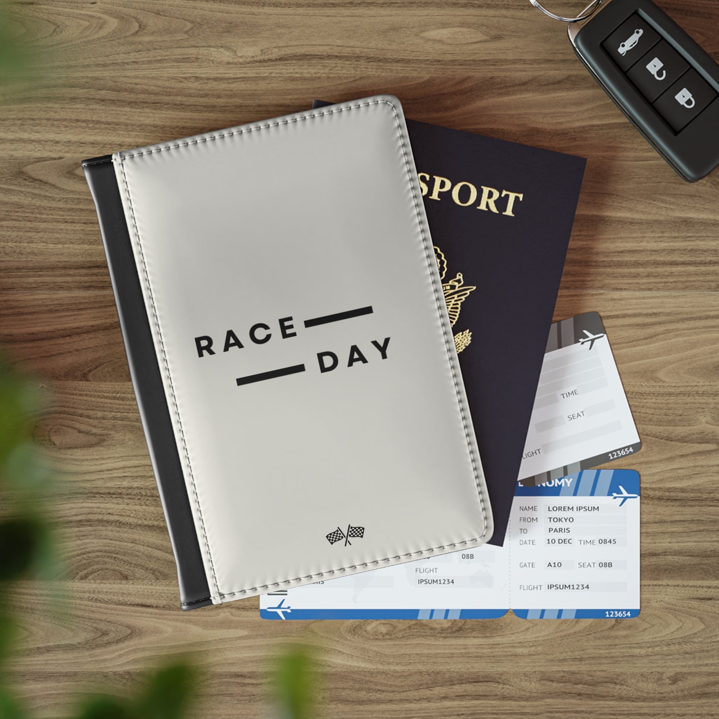 "Race Day" Passport Cover