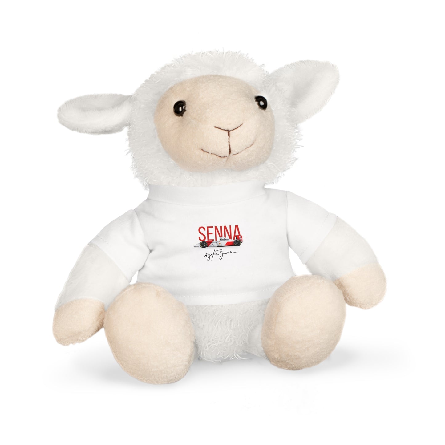 Ayrton Senna Tribute Plush Toy – With Removable T-Shirt
