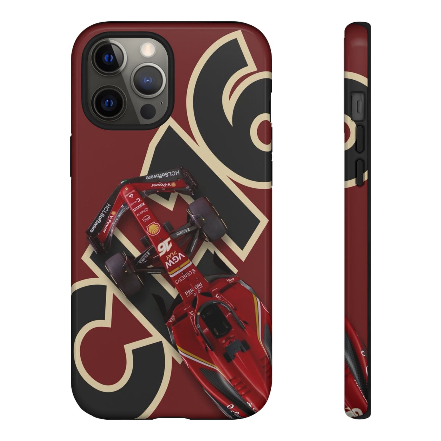 Charles Leclerc Iphone Case
