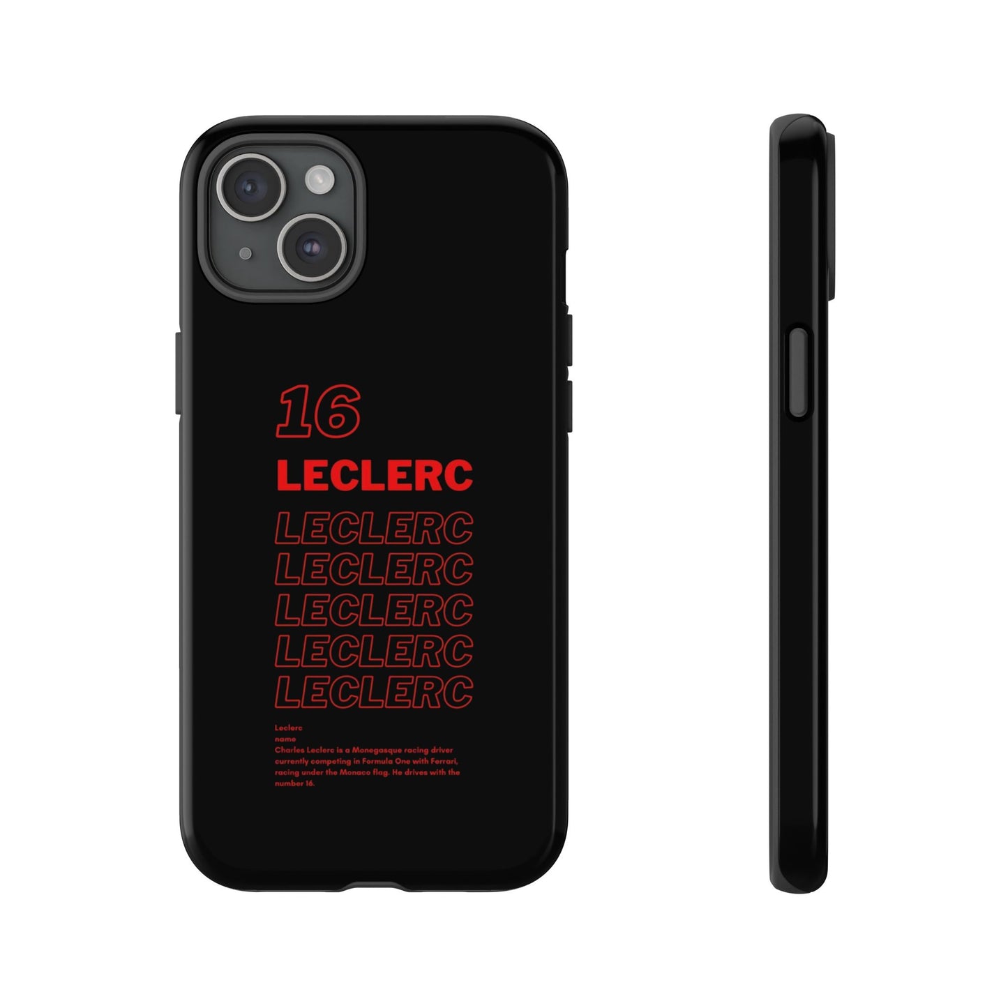 Leclerc Iphone Case