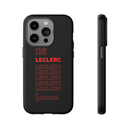 Leclerc Iphone Case