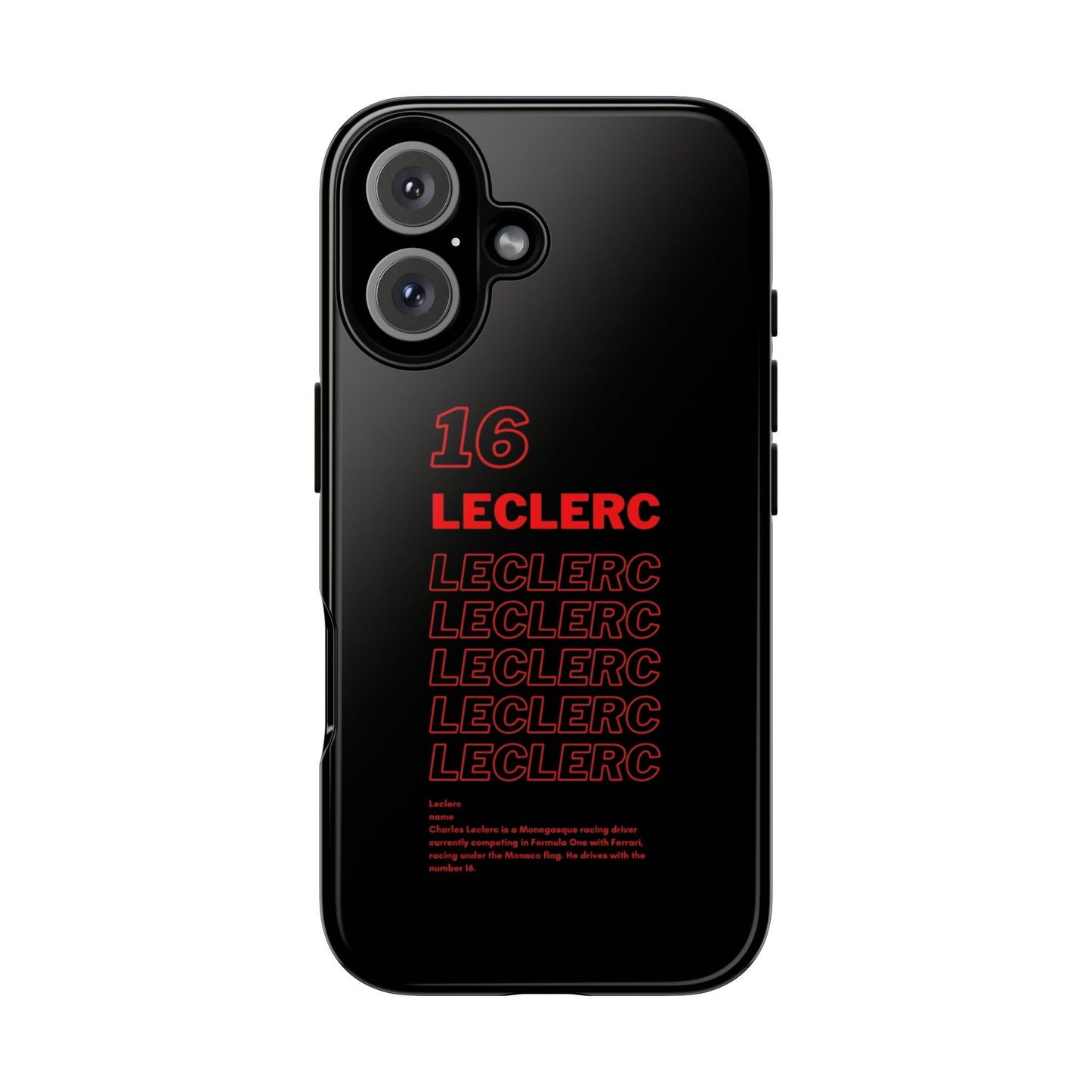 Leclerc Iphone Case