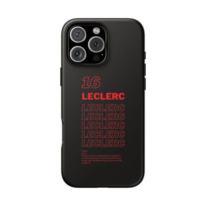 Leclerc Iphone Case