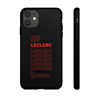 Leclerc Iphone Case