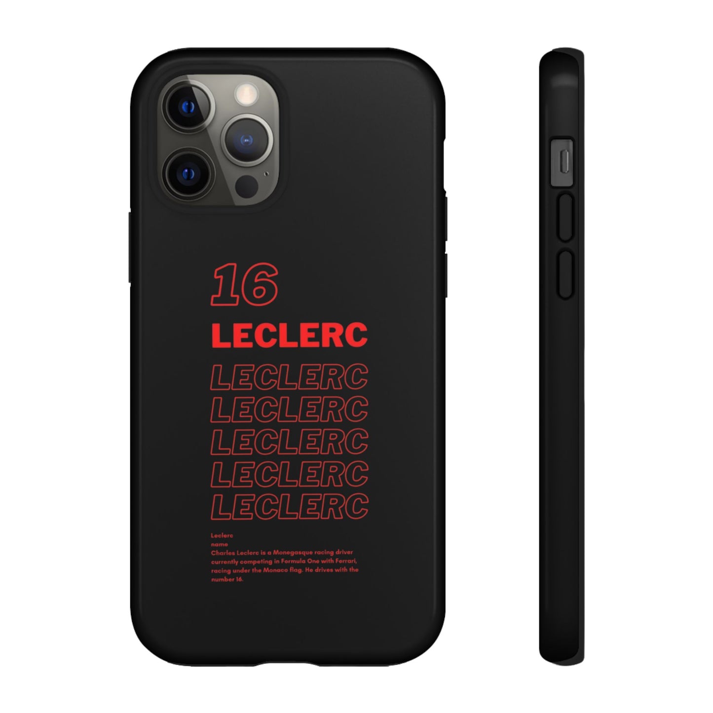 Leclerc Iphone Case