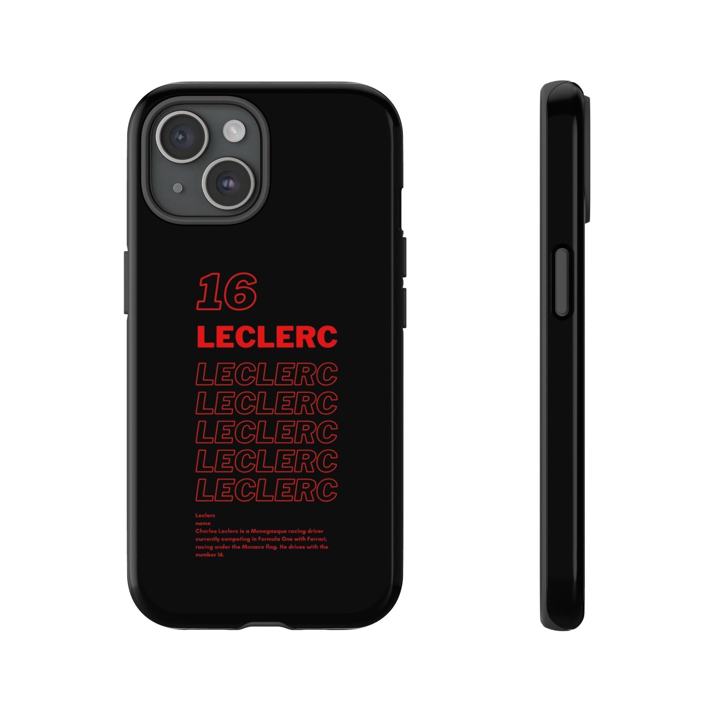 Leclerc Iphone Case