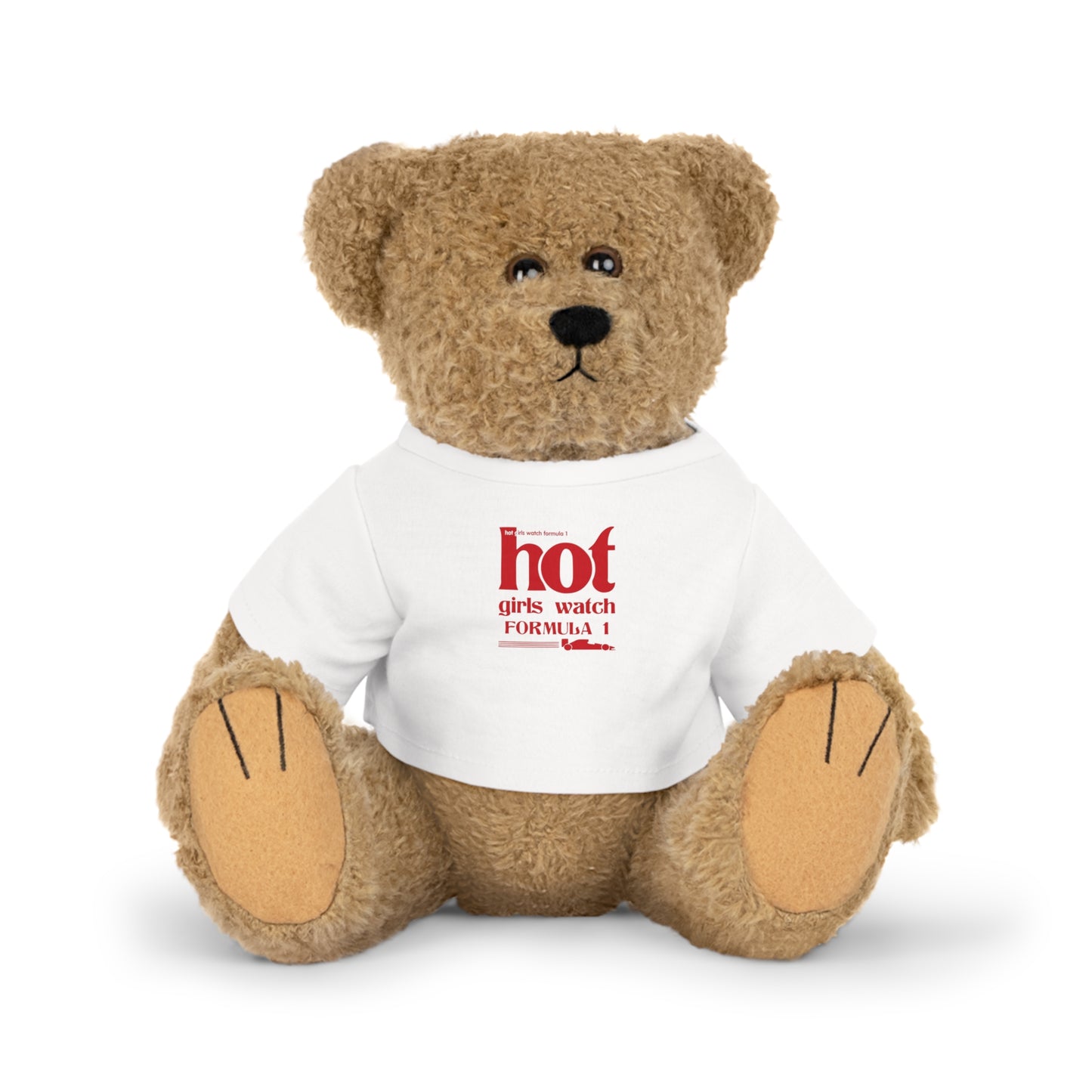 "Hot Girls Watch Formula 1" Plush Toy