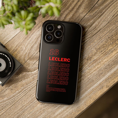 Leclerc Iphone Case