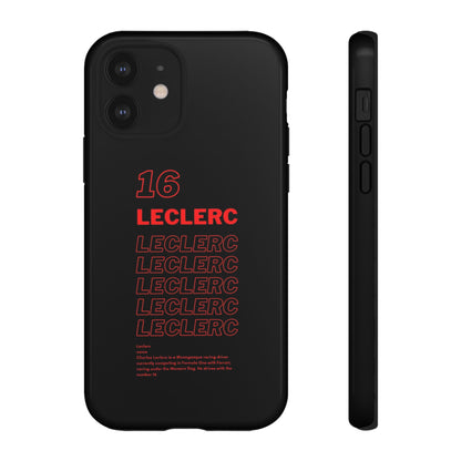 Leclerc Iphone Case