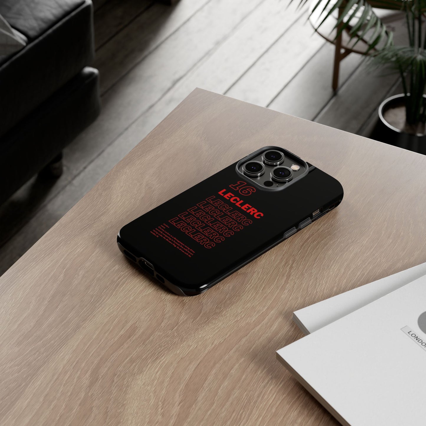 Leclerc Iphone Case