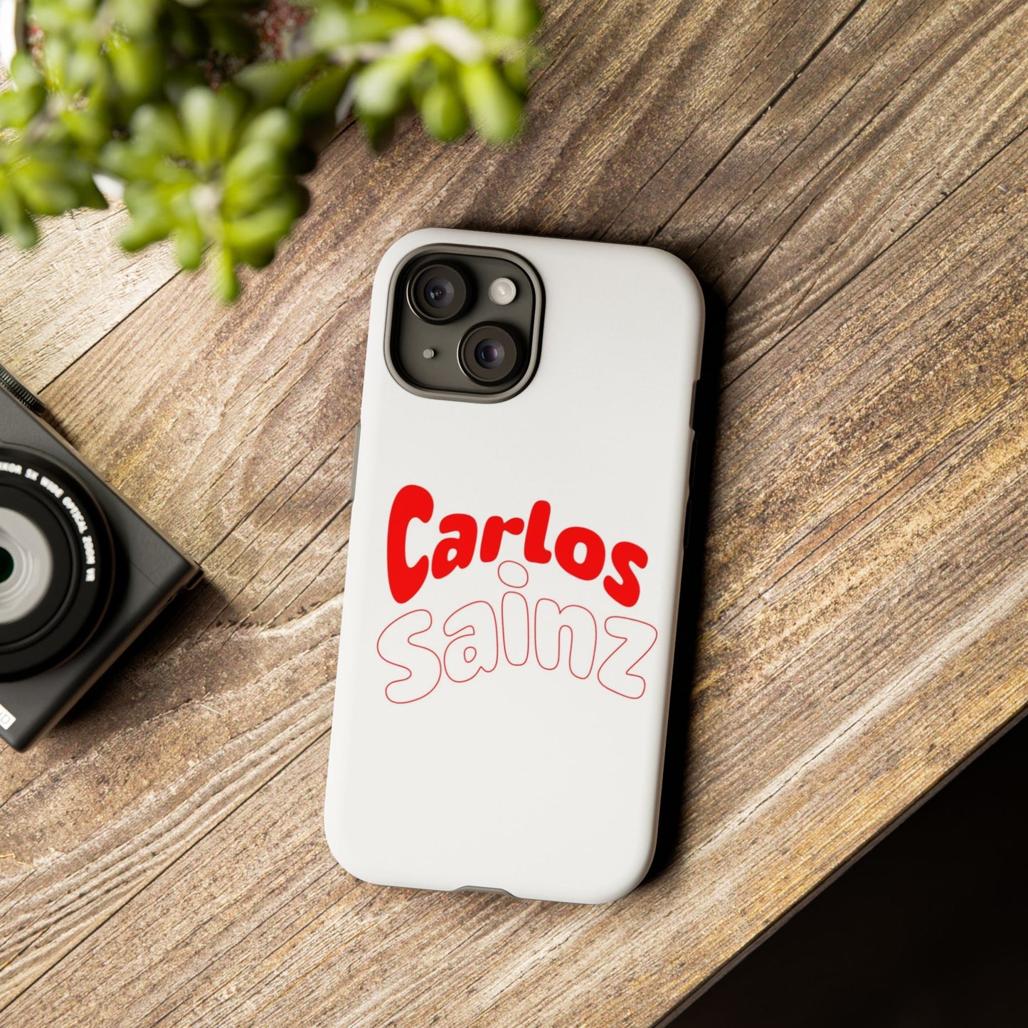 Carlos Sainz Iphone Case