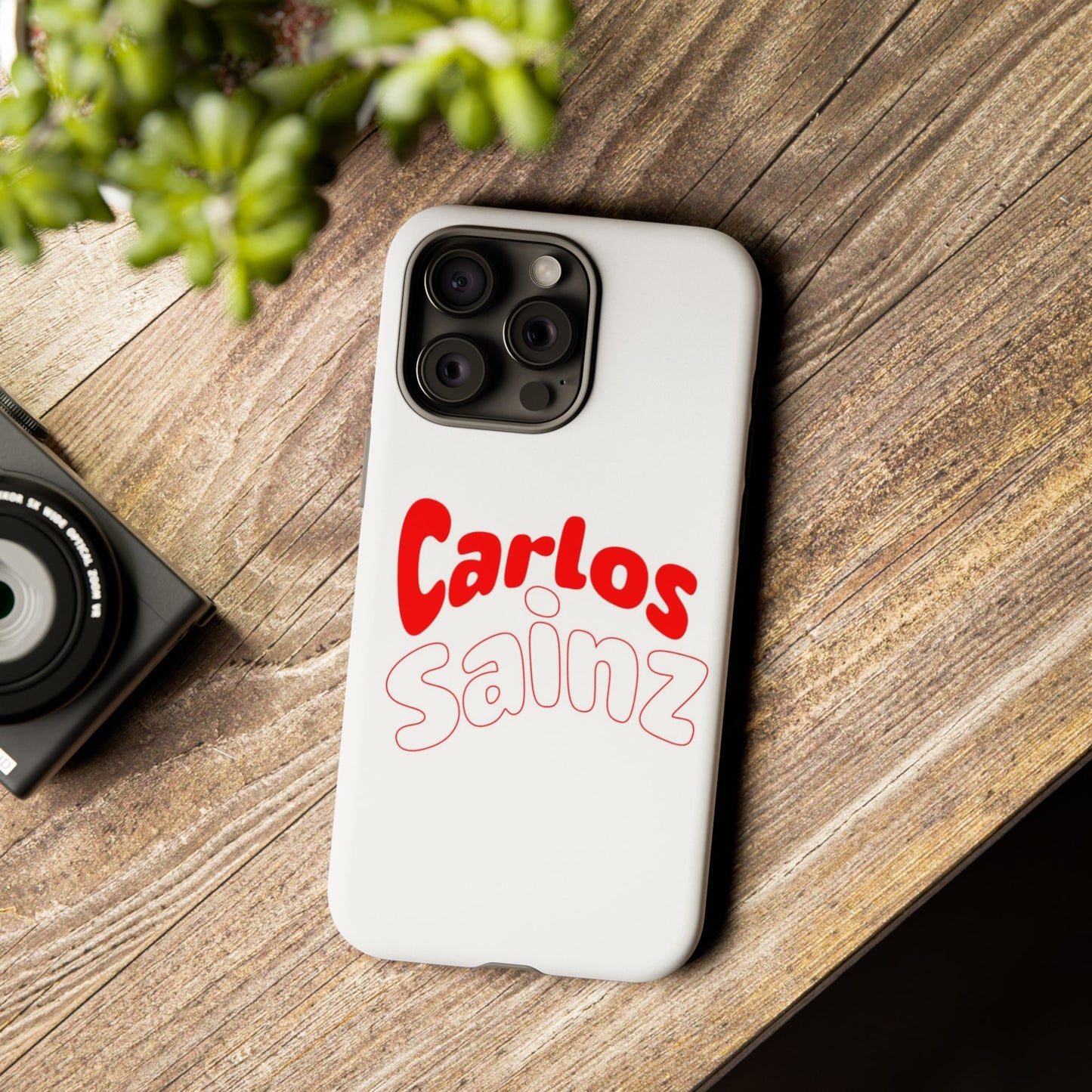 Carlos Sainz Iphone Case