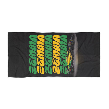 Ayrton Senna Beach Towel