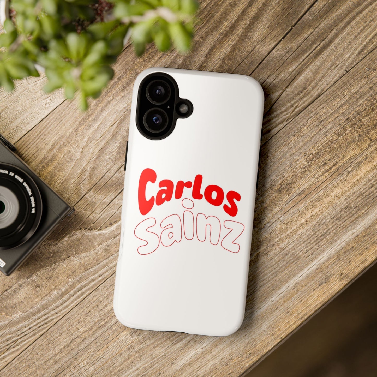 Carlos Sainz Iphone Case