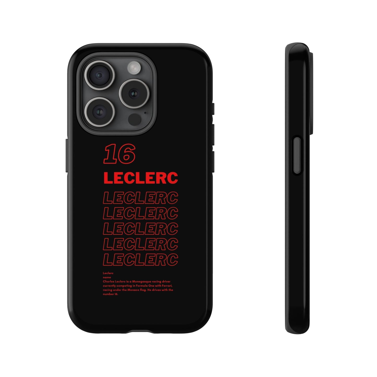 Leclerc Iphone Case