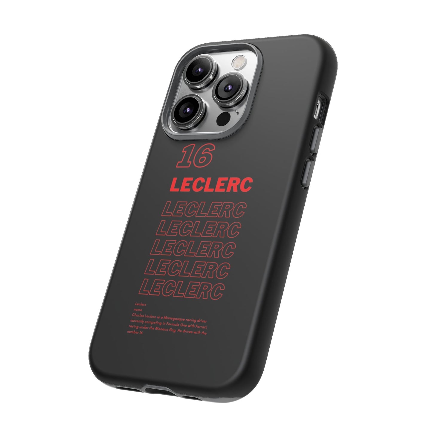 Leclerc Iphone Case