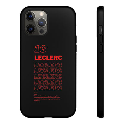 Leclerc Iphone Case