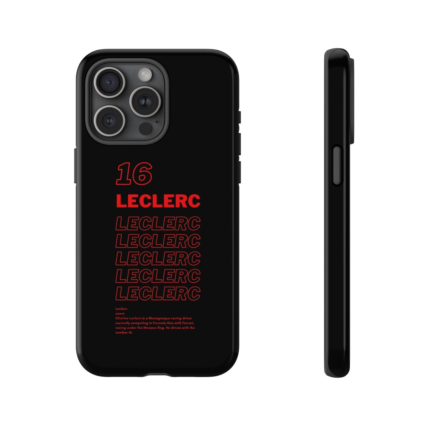 Leclerc Iphone Case