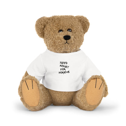 "Need Money For Porsche" Plush Toy