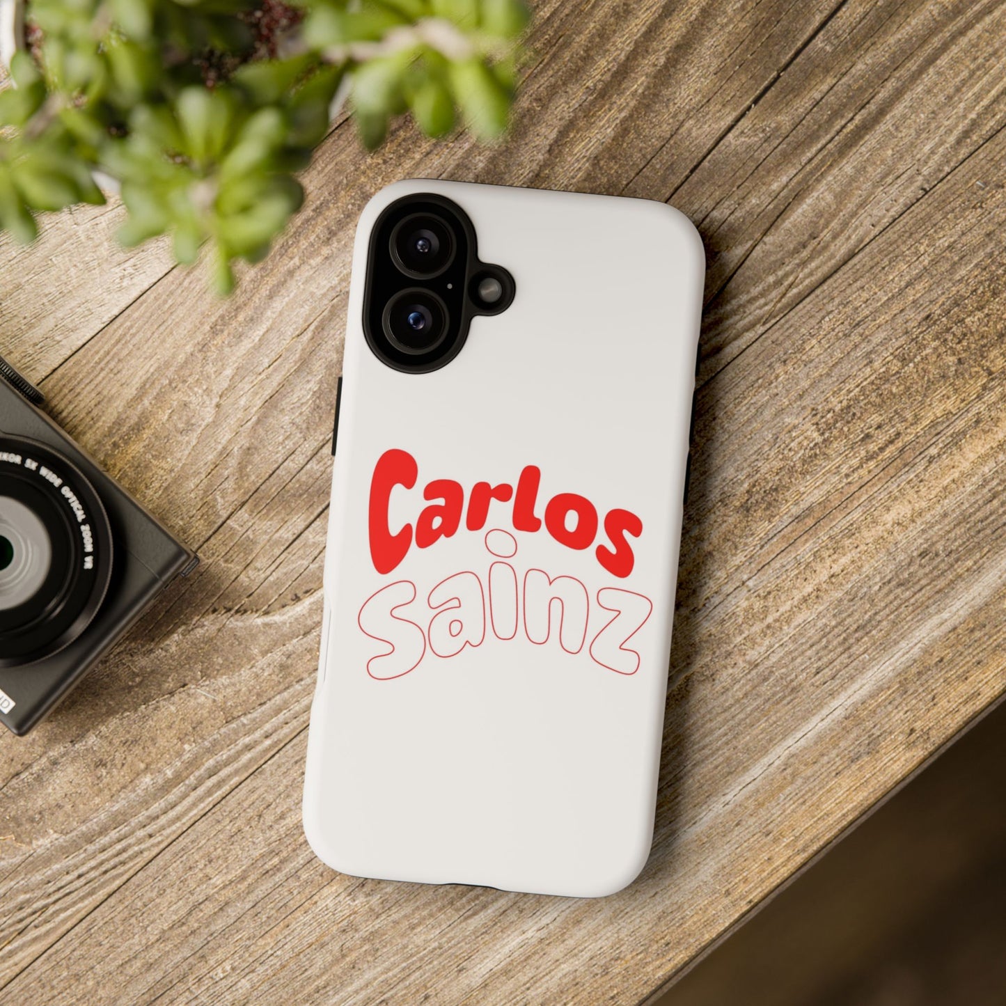 Carlos Sainz Iphone Case