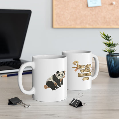 "Hot Girls Watch Formula 1" Mug