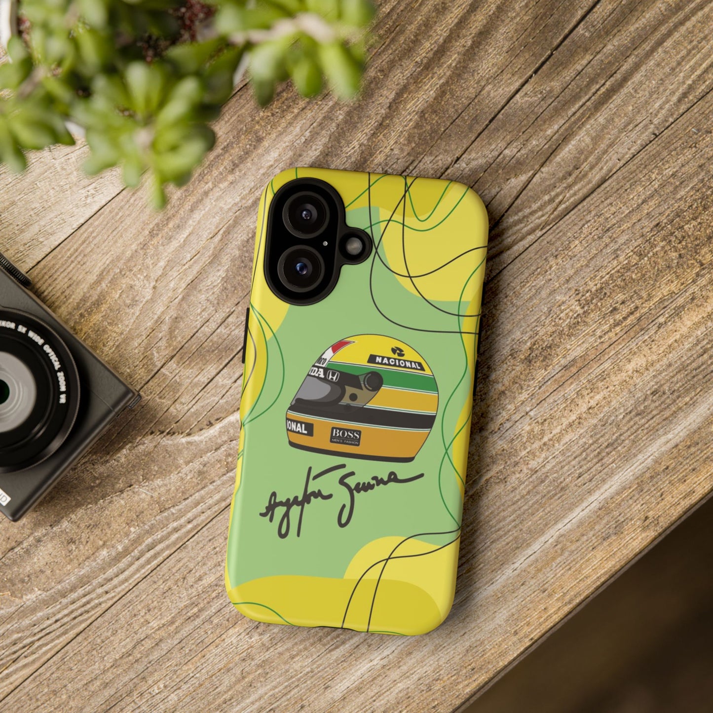 Ayrton Senna Iphone Case