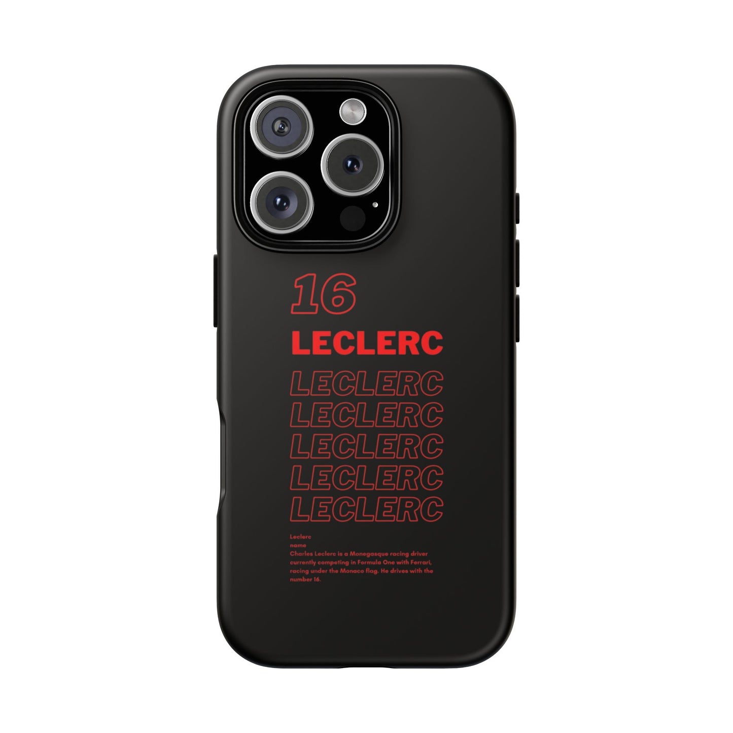 Leclerc Iphone Case