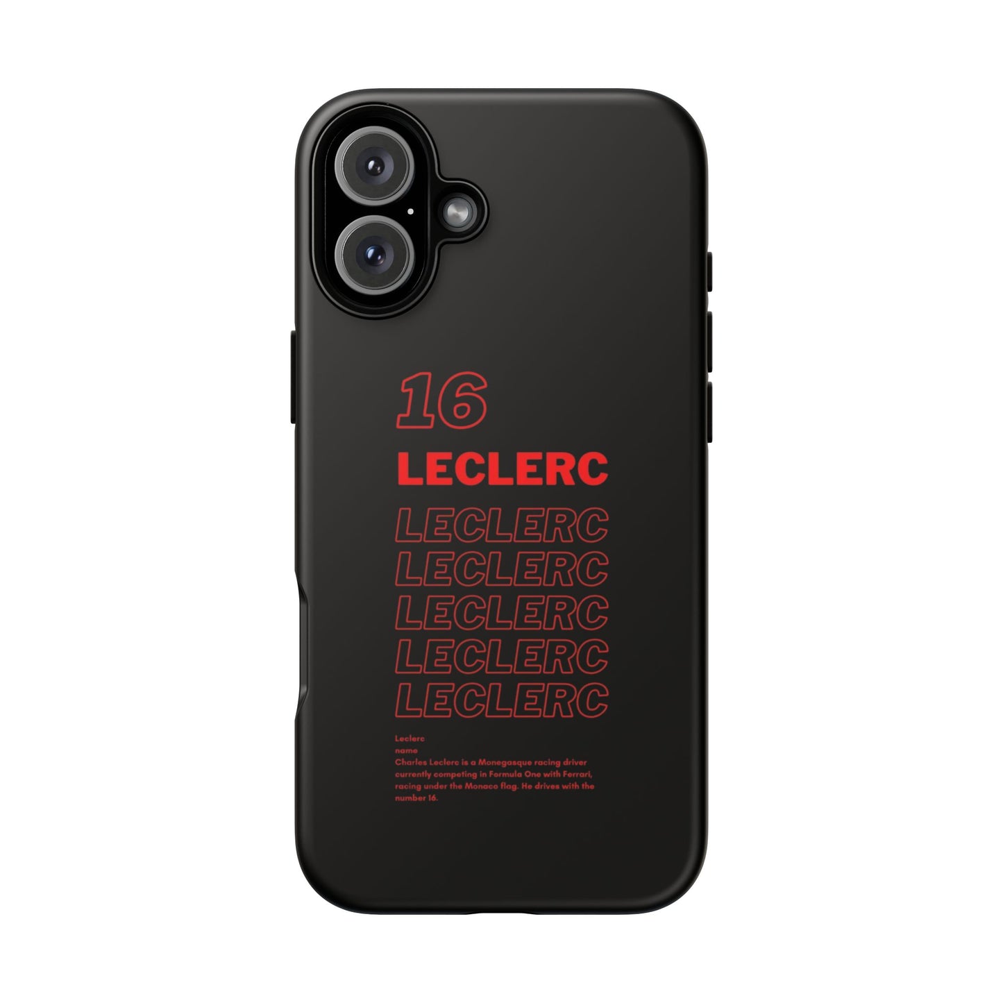 Leclerc Iphone Case